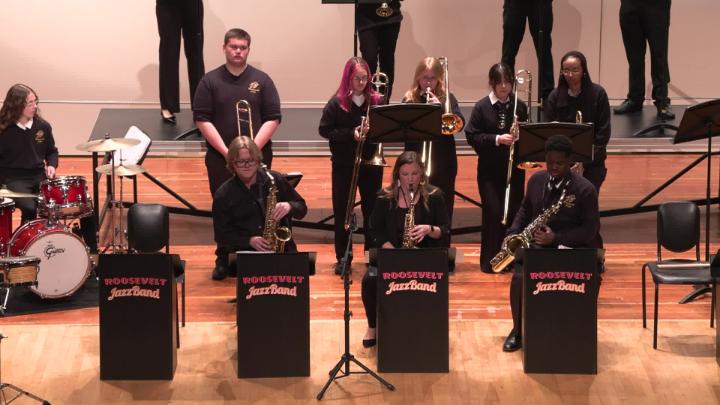 Thumbnail image for Roosevelt High School Spring Jazz Band Concert